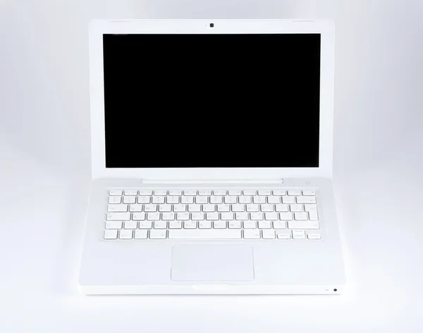 Bílý notebook — Stock fotografie