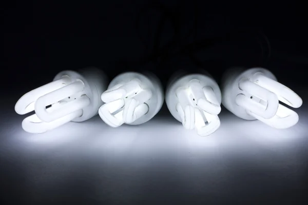 Lampadine fluorescenti compatte — Foto Stock