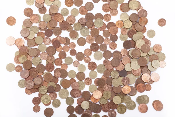 Money - Euro coins — Stock Photo, Image