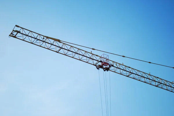 Crane at Construction Site — Stock Photo, Image