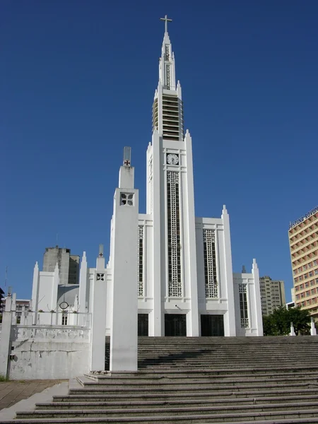 Kościół w maputo, Afryka — Zdjęcie stockowe