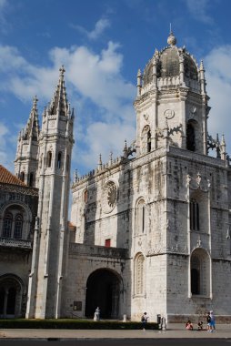 Hieronymites Monastery in Lisbon clipart
