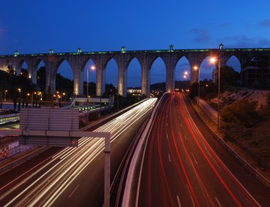 Aqueduct of the Free Waters in Lisbon (c clipart