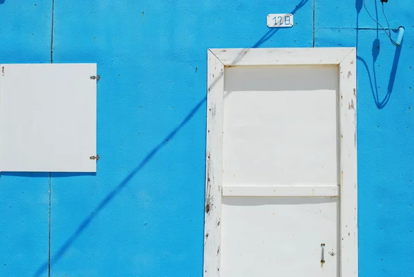 青の漁師の家 — ストック写真