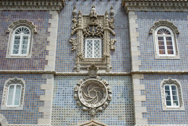 Architectural details in Palace of Pena — Stock Photo, Image