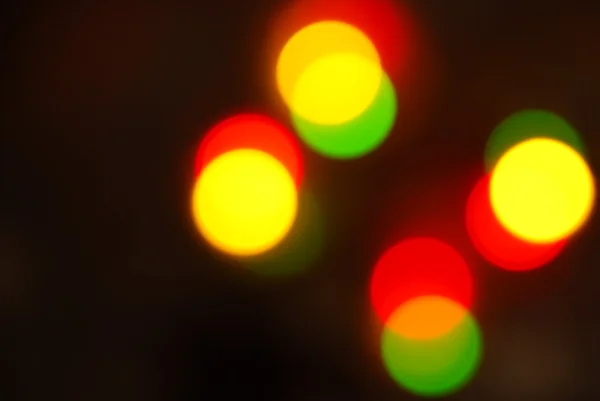 Julljus glödande (blur rörelse ba — Stockfoto
