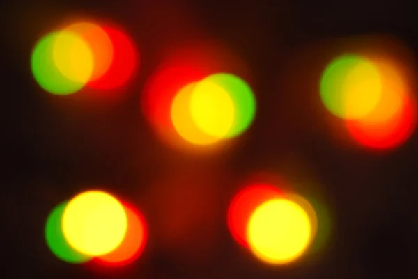 Julljus glödande (blur rörelse ba — Stockfoto