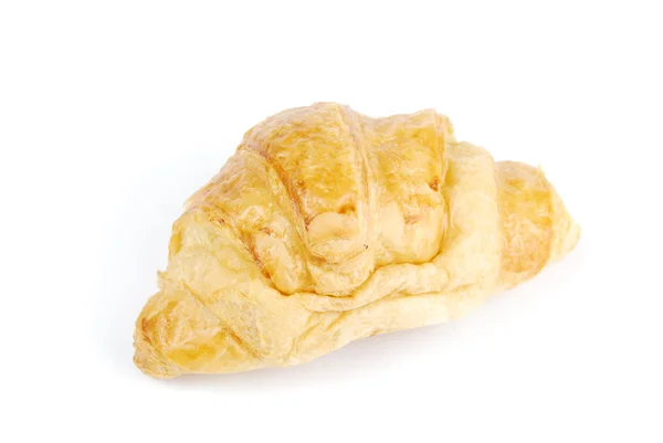 Jeden čerstvý croissant — Stock fotografie