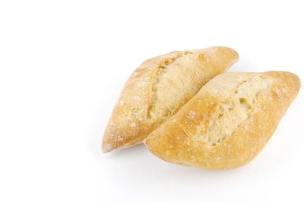 Pão branco fresco e caseiro — Fotografia de Stock