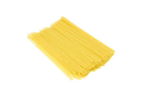 Spaghetti pasta on white — Stock Photo, Image