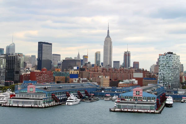 Panoramę Nowego Jorku budynków — Zdjęcie stockowe