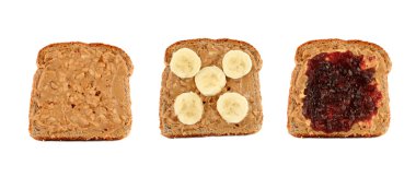 Peanut butter toast clipart