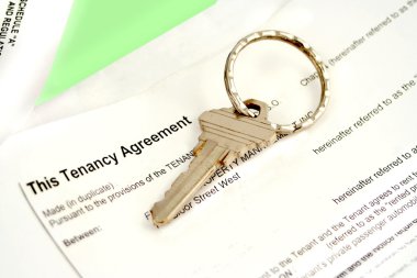 Tenant agreement clipart