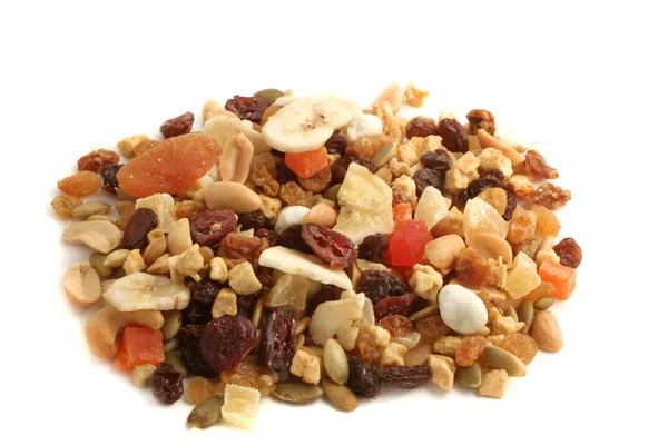 Gedroogd fruit, noten en zaden mix — Stockfoto