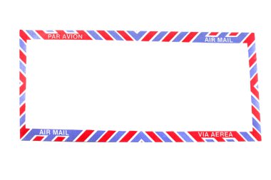 Air Mail envelope border clipart