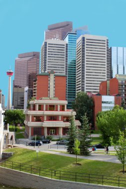 Calgary buildings clipart