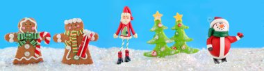 Christmas characters clipart