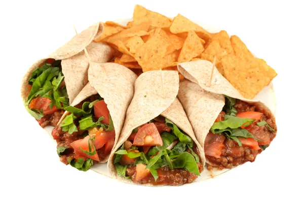 Buntes mexikanisches Essen — Stockfoto