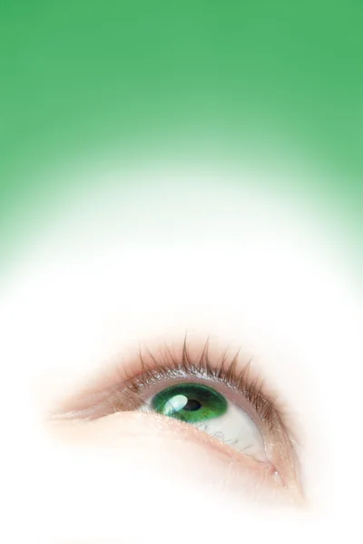 Green eye — Stock Photo, Image