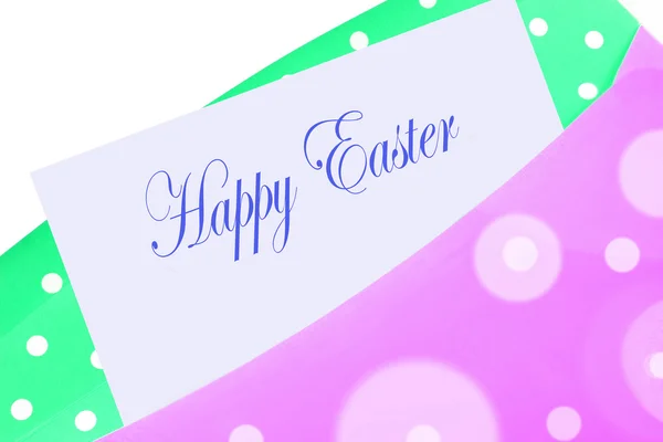 Szczęśliwe Wielkanoc koperty — Zdjęcie stockowe