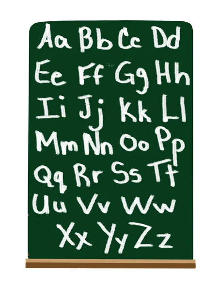 Basisschool alfabet — Stockfoto