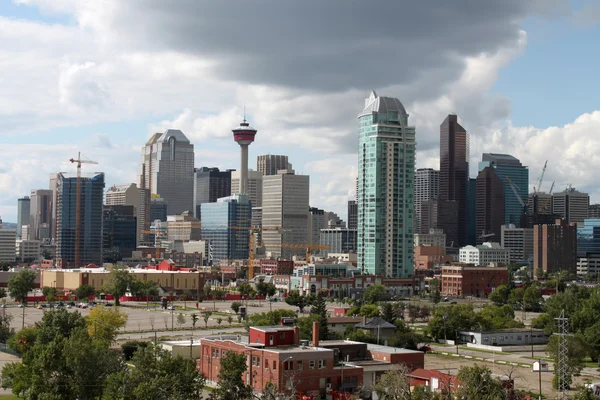 Calgary kontorsbyggnader — Stockfoto