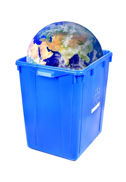 Recycling von Erde — Stockfoto