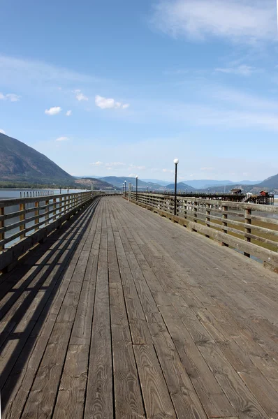 stock image Wooden pier