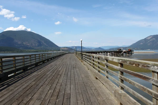 stock image Wooden pier