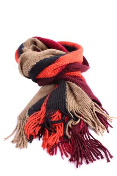Взимку шарф — стокове фото