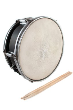 Drumsticks and Snare drum clipart