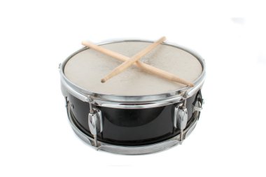 Drumsticks and Snare drum clipart