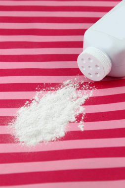 Spilled baby powder clipart