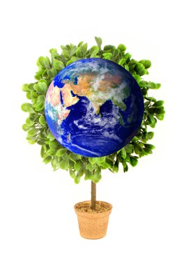 Planet Earth Eco Plant clipart