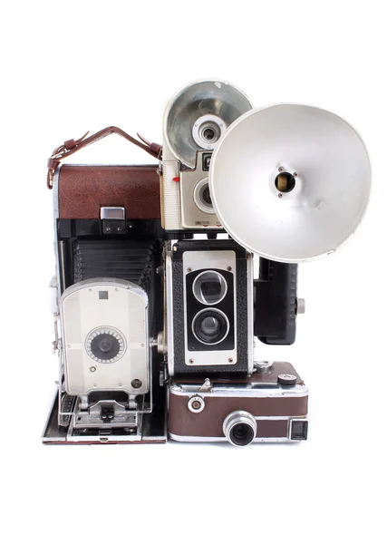 Fotocamere antiche — Foto Stock