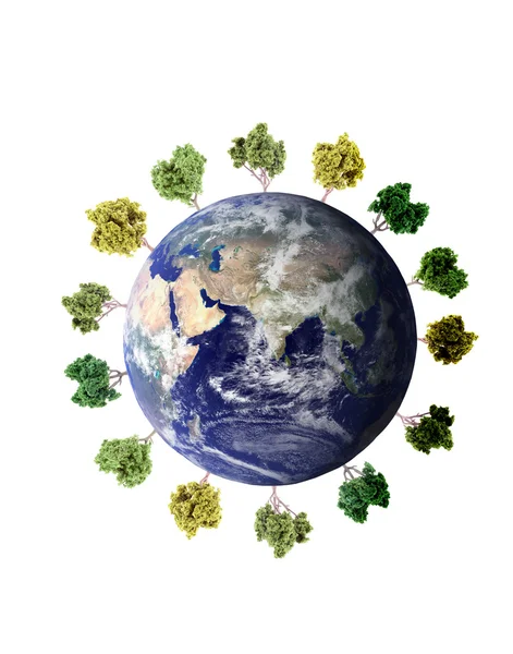 Ökologische Erde — Stockfoto