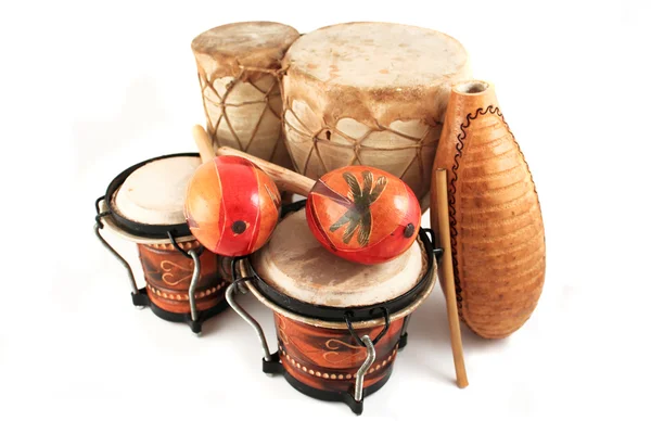 Латинские ритм-инструменты — стоковое фото