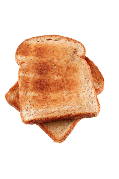 Golden brown buttered toast — Stock Photo, Image