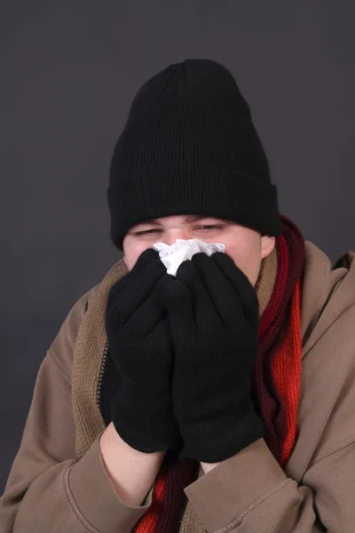 Kış grip — Stok fotoğraf