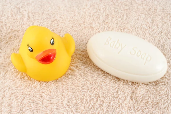 Baby bath soap — Stockfoto