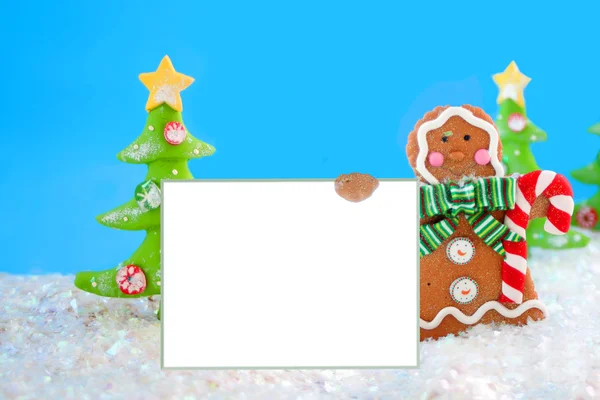 Gingerbread man teken — Stockfoto