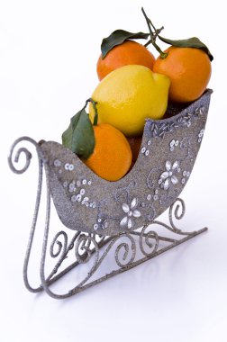 limon, mandalina ve kızak kireç