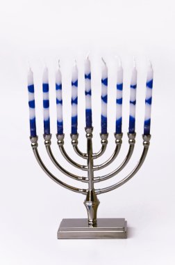 Hanukkah menorah clipart