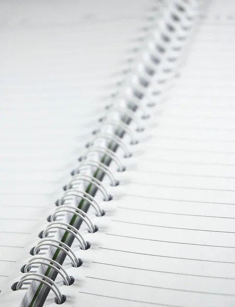 stock image White empty diary.