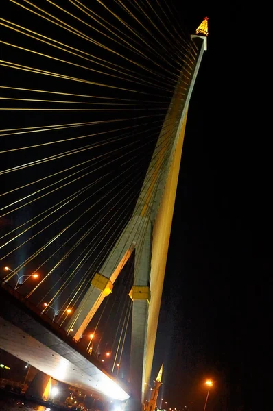 stock image Night bridge