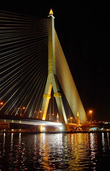 Stock image Night bridge