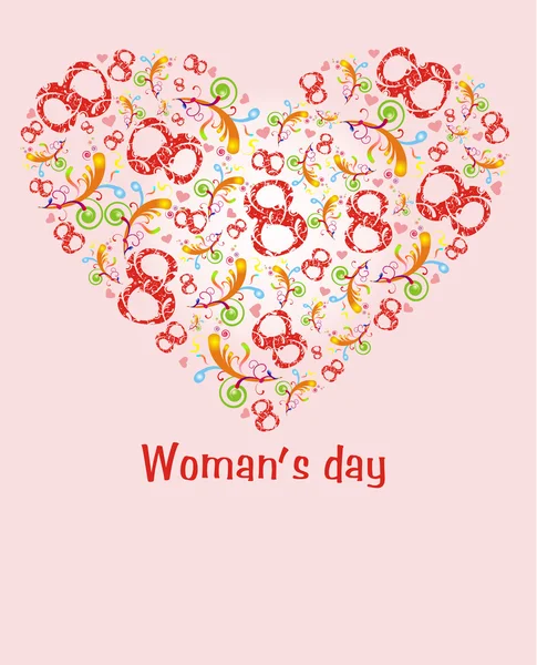Womans day — Stock Vector