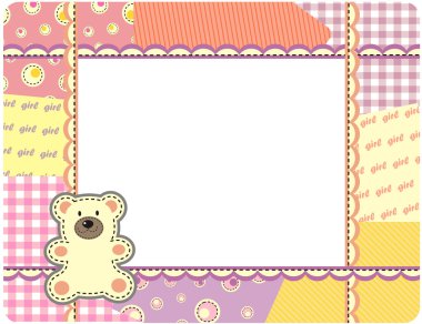 Bear girl clipart