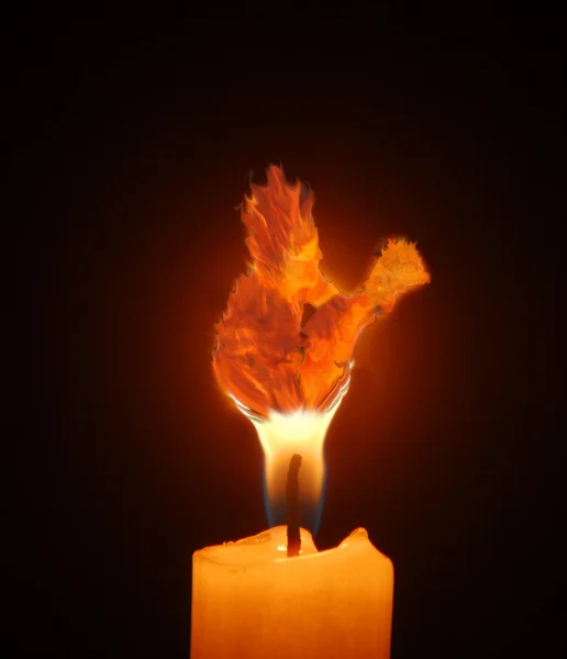 Fiery, fire, — Stock Photo, Image