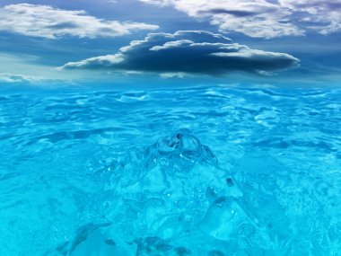 gökyüzü bulutlar peyzaj